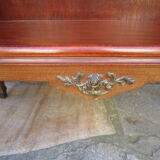 Bibus old marquetry and bronze ornament