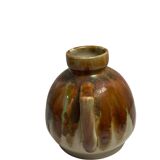 Vintage, JEB stoneware vase with handles circa 1950