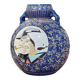Large round vase in Quimper earthenware from the 1930s.