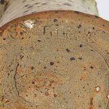Gustave Tiffoche pyrite stoneware pitcher