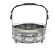 Antique Art Nouveau fruit basket, 1900s