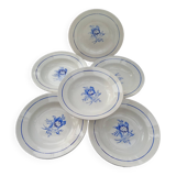 6 St Amand soup plates