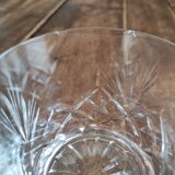 Whisky service 5 pieces in chiseled crystal
