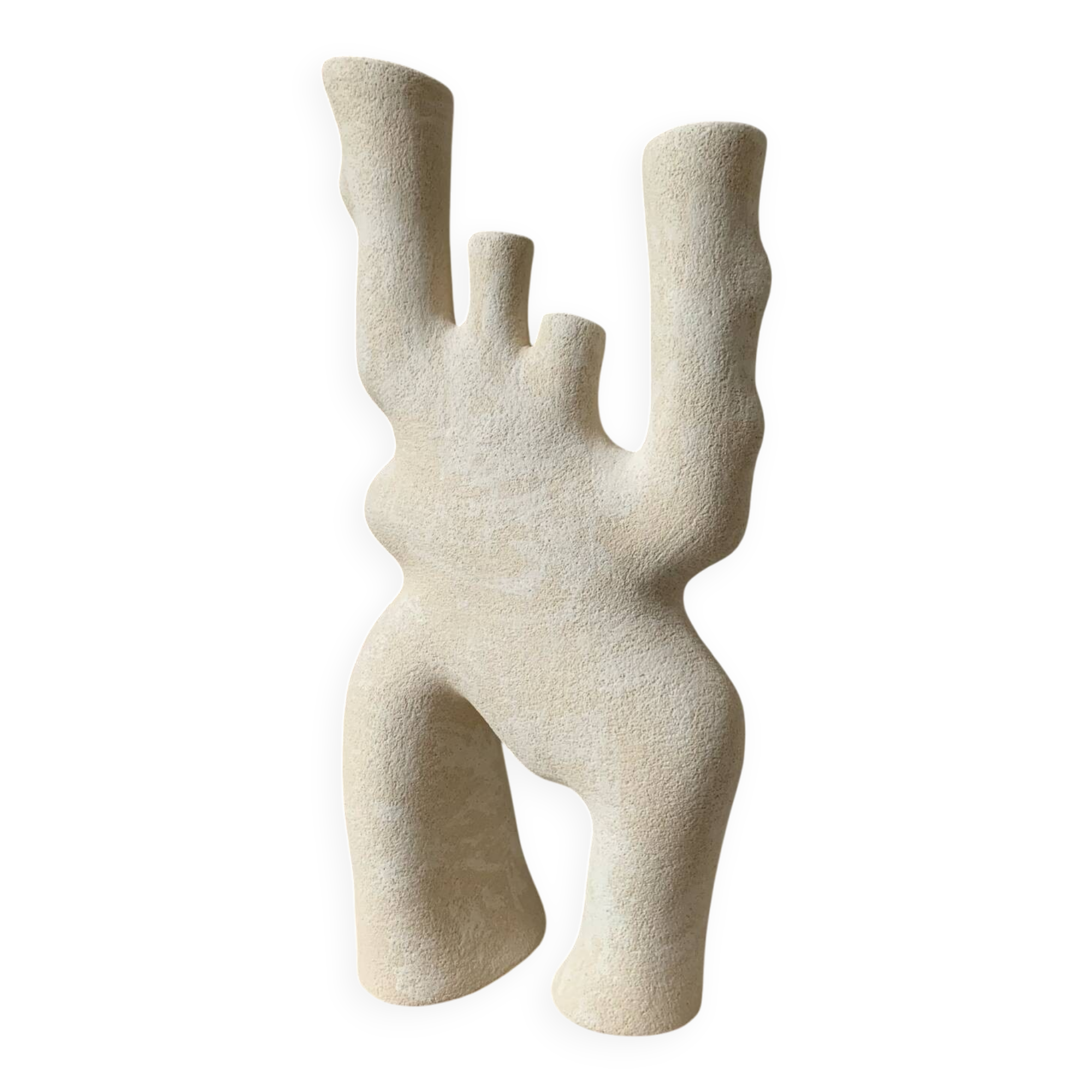 White sandstone sculpture