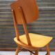 Chaise tour bois éditée par Ton 1960