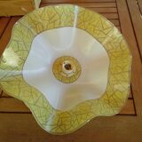 Opaline hanging lamp