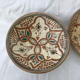 Pair of bowls with Maghreb decorations