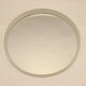 Vintage round white mirror 1960s