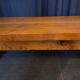 Brutalist elm coffee table