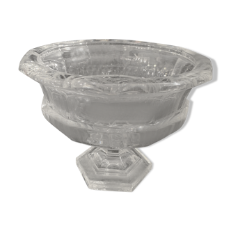 Art deco crystal cup