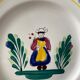 Set of 3 old plates MBFA Pornic, peninsula of Rhuys