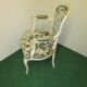 Fauteuil vintage de style Louis XV