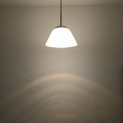 Opaline Glass Pendant Lamp by Wilhelm Wagenfeld for Peill and Putzler