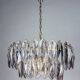 JT Kalmar chandelier, cut glass, 2 levels, Austria, 1970s