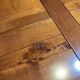 Table basse en bois et marbre