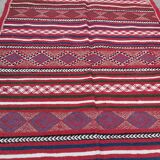 Traditional handmade red carpet   100x190cm