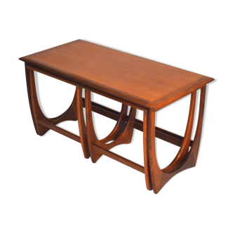 Set of pull-out tables GPlan teak