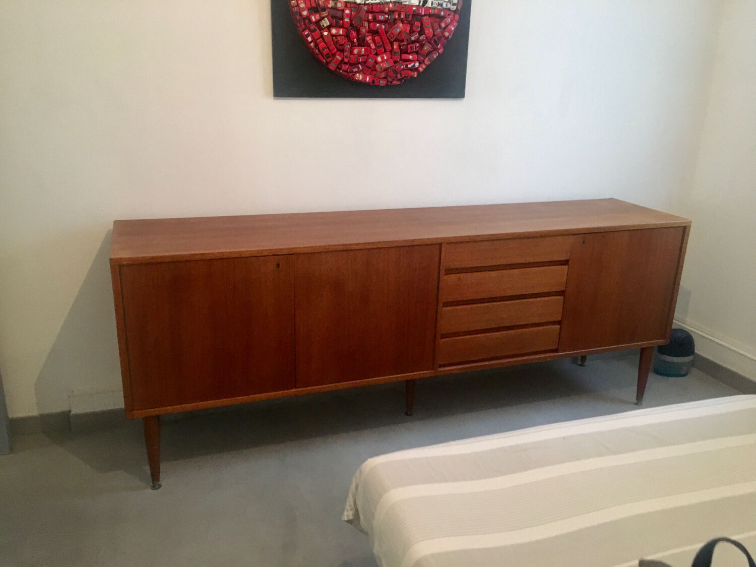Teak enfilade, 1960s, Holland.