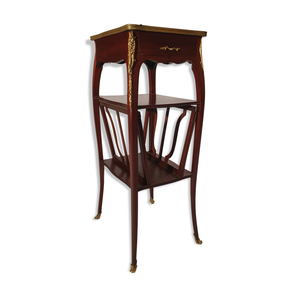 Meuble a système style Louis XV lutrin écritoire acajou - 19ème