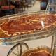 Inlaid rolling trolley