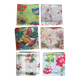 6 serviettes de table dépareillées