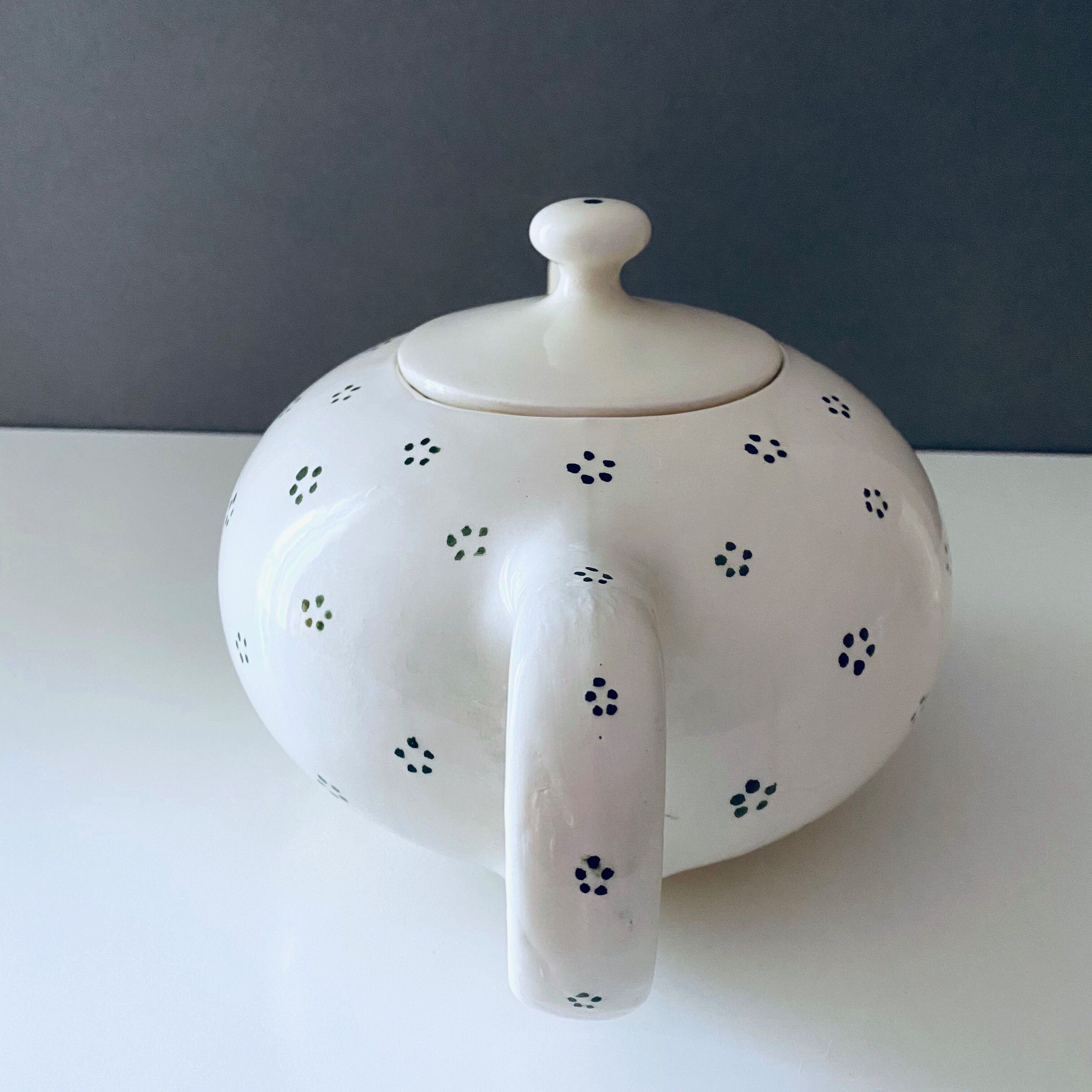 Céramique vintage de théière