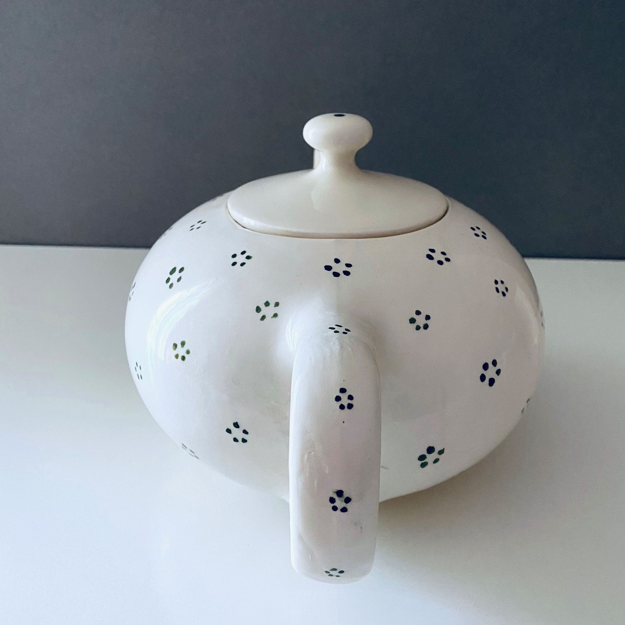 Céramique vintage de théière