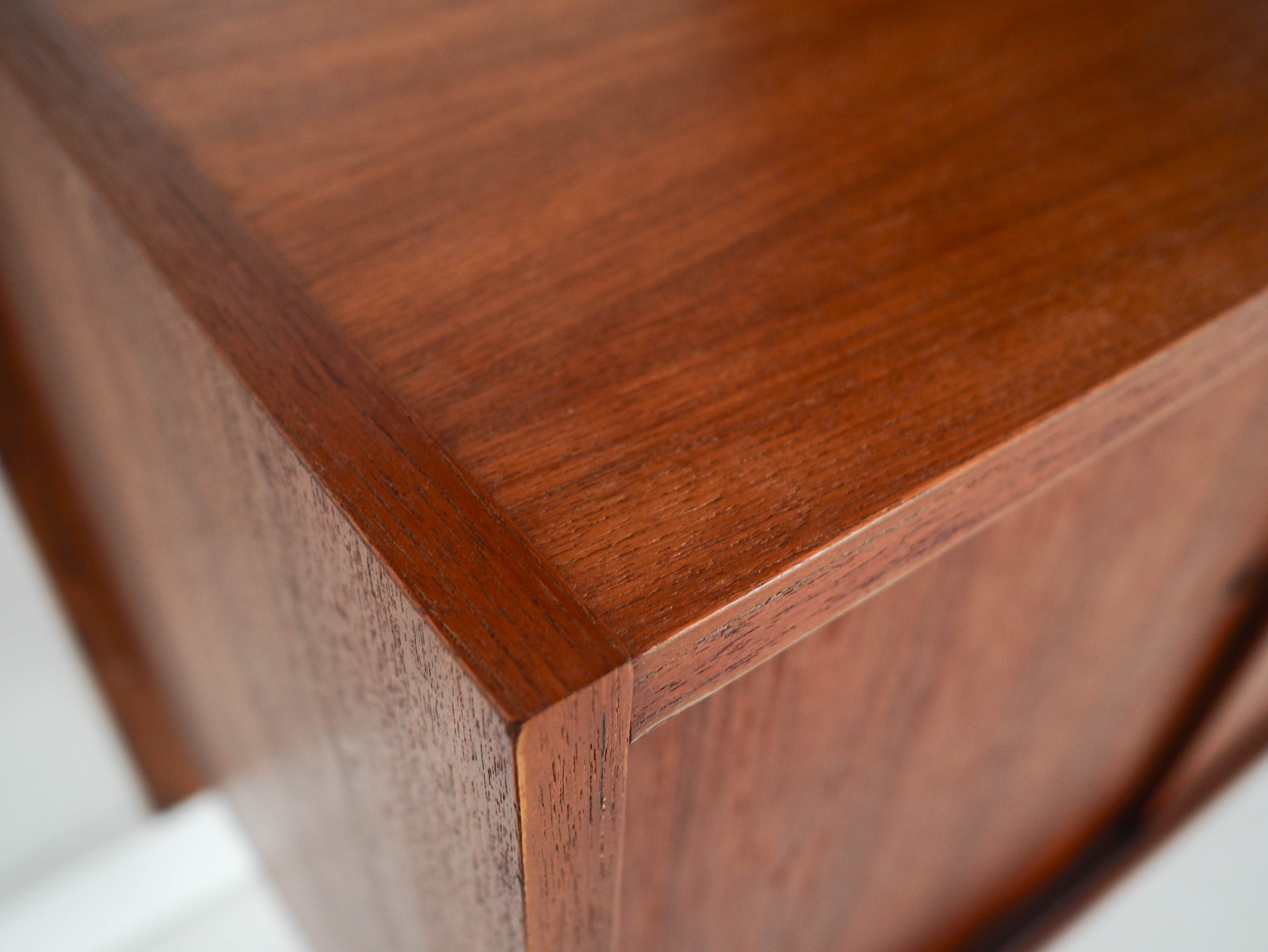 Teak modular bookcase PS System, Danish design, 1960s, manufactured by Rand