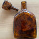 Carafe léopard en verre soufflé 1960