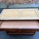 Commode vintage Louis Philippe en noyer massif du 19ème