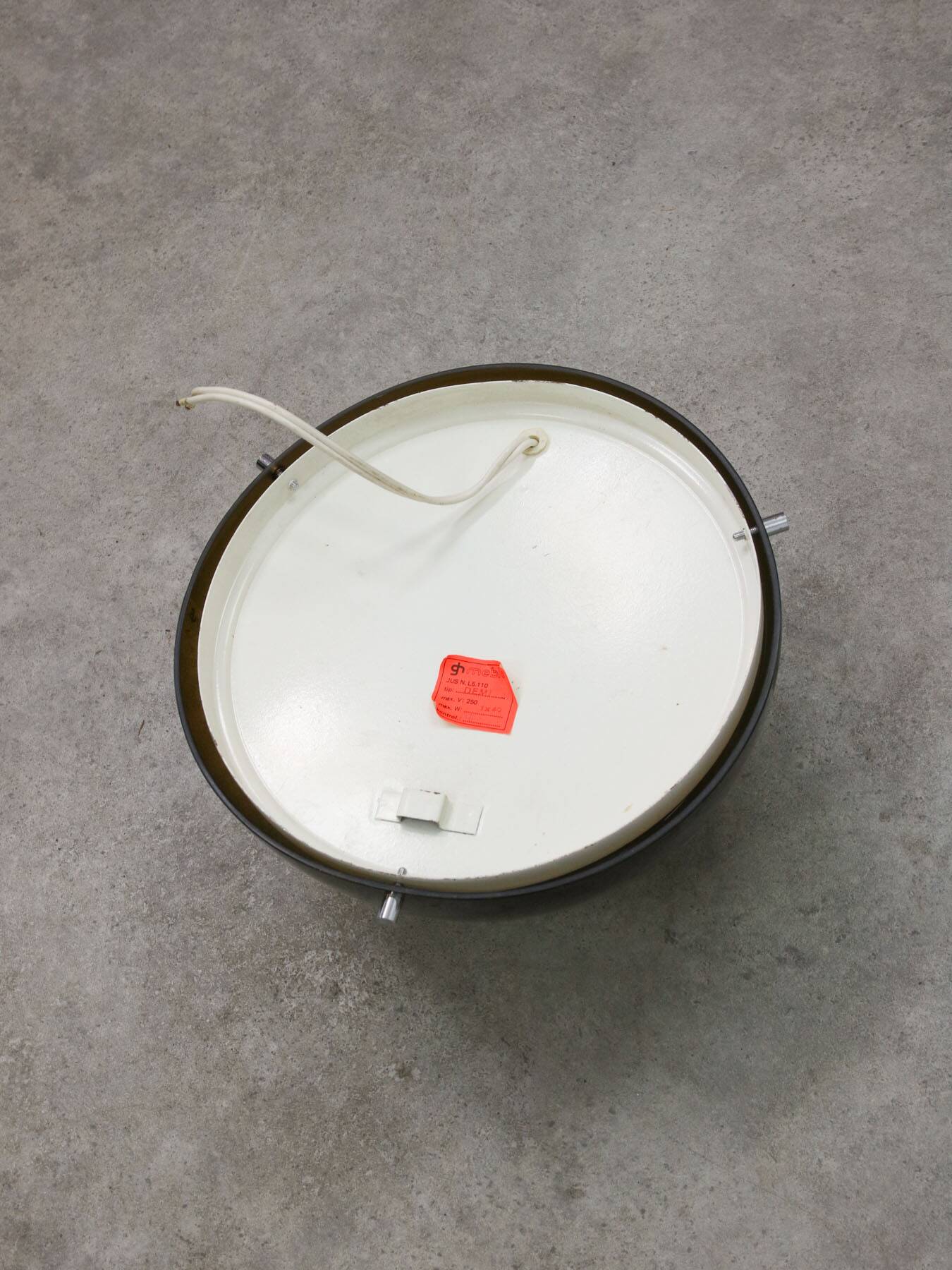 Mid-Century Modern Italian Demi Sconce by Gio Ponti for Guzzini, 1970s