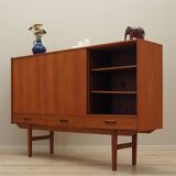 Enfilade en teck, design danois, années 1960, production : Danemark
