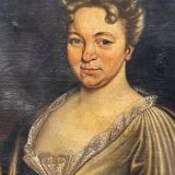 Paire de portraits 1715