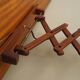 Teak wall lamp Scissor, Danish design, 1970s, manufacture: Lyfa