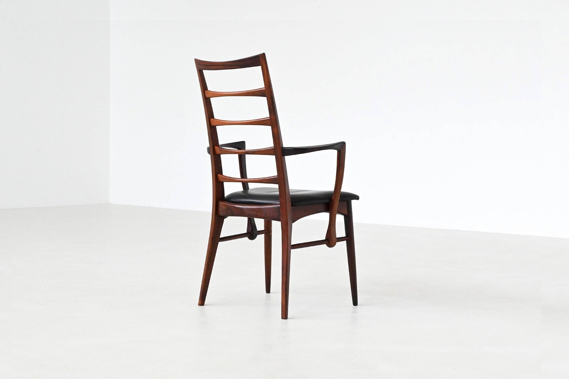 Niels Koefoed Model 'Lis' armchair in rosewood Denmark 1960