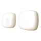Pair white glass lights for ceiling or wall