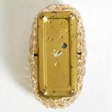 Beautiful original Mid Century Modern glass bubble wall lamp