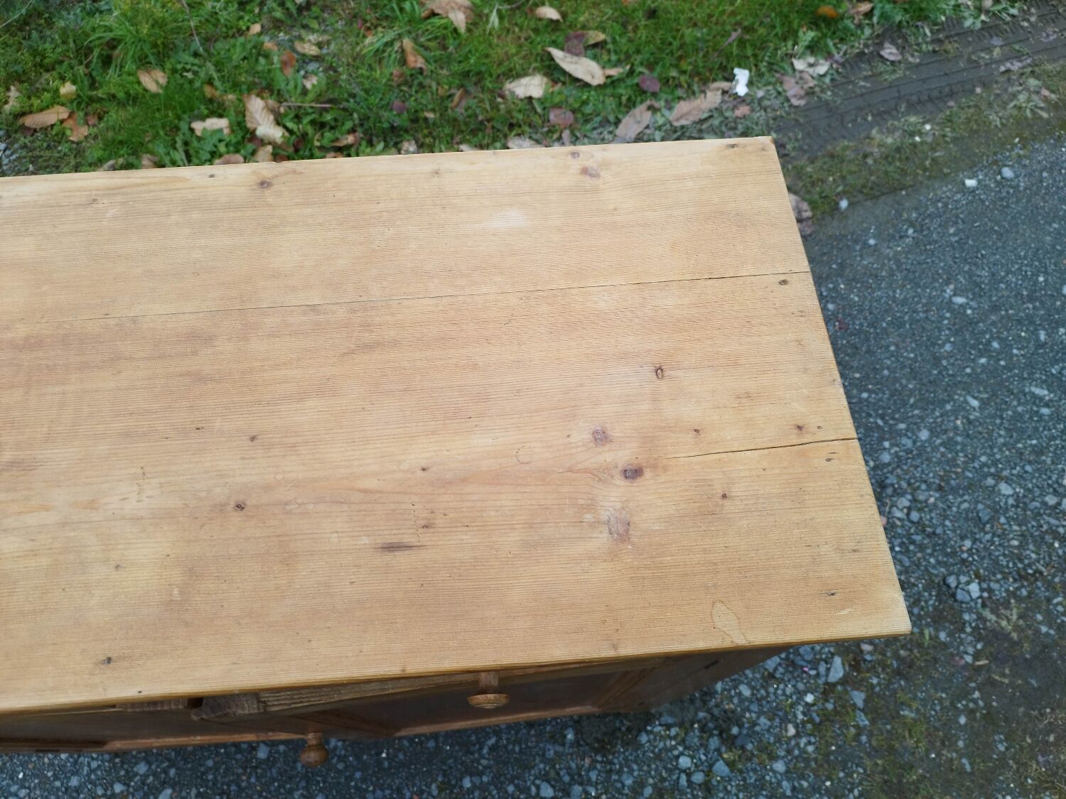 Parisian sideboard in drawer door pine good condition
