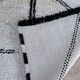 White Marmoucha Moroccan rug - 245 x 154 cm