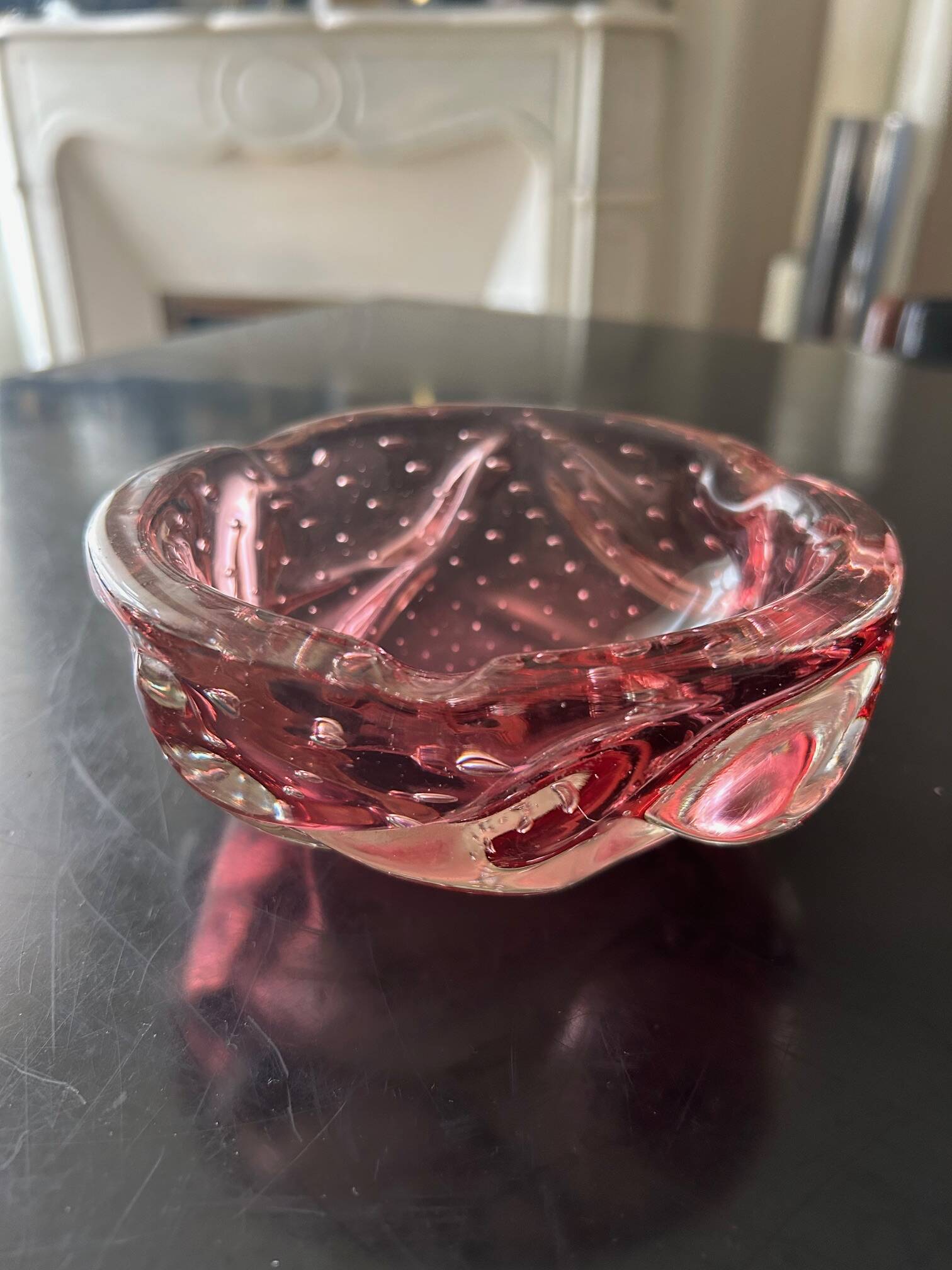 Vide poche en verre murano