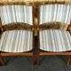 4x 60s 70s teak chairs Chair Dining Chair Henning Kjaernulf Danish 60s