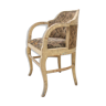 Art Nouveau oak office armchair, circa 1910, Europe