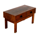 Rosewood console, Glas & Trä, Sweden, 1960