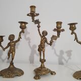 Cherub candlesticks