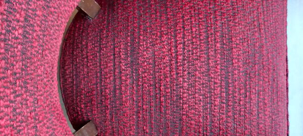 Paire de fauteuils bridges art déco rouges entièrement d'origine. tbe