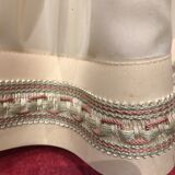 Vintage skirted lampshade