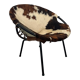 Mid-Century Swivel Balloon Armchair from Lusch & Co, 1960s