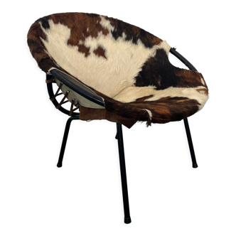 Fauteuil ballon pivotant de Lusch & Co, années 1960