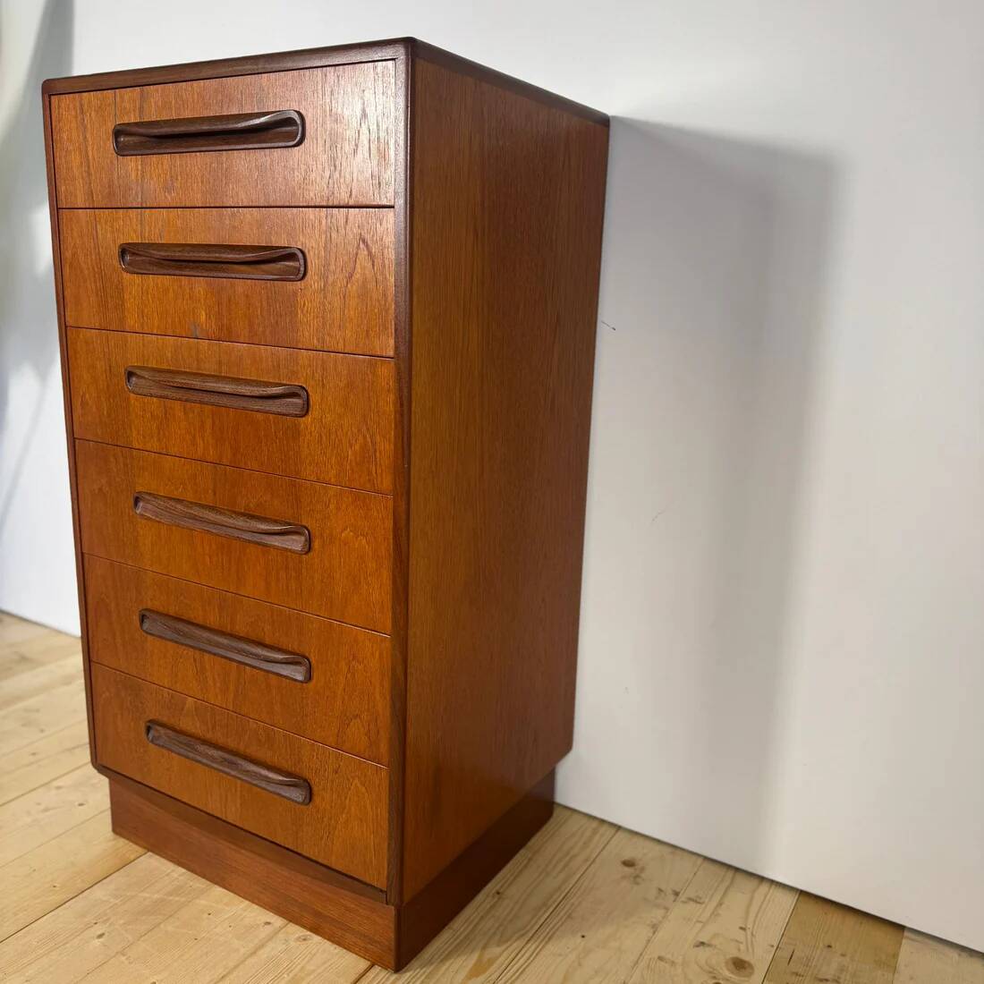 G-Plan teak chest of drawers – Mid-century elegance of British design