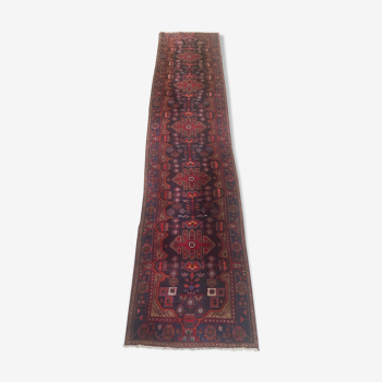Persian carpet hamadan handmade 110x530